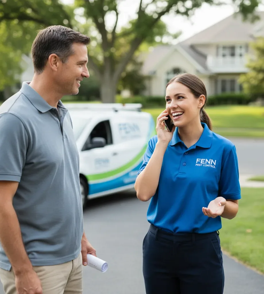Fenn Pest Control customer support in Griffin